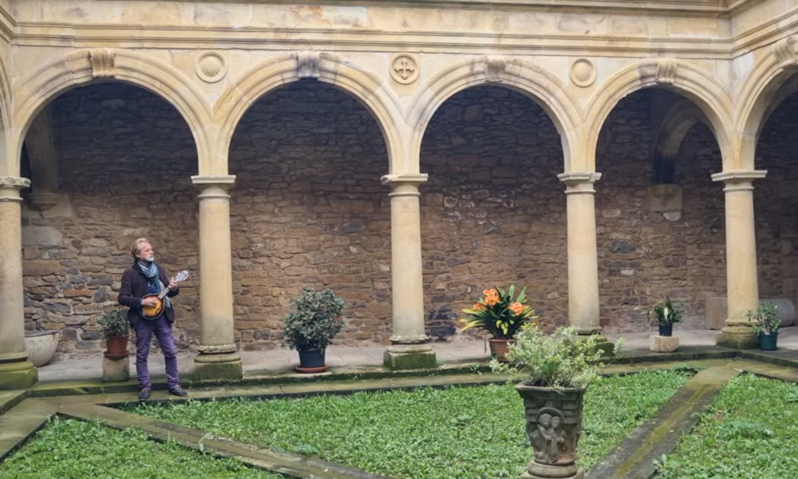 Camino de Santiago — cloister